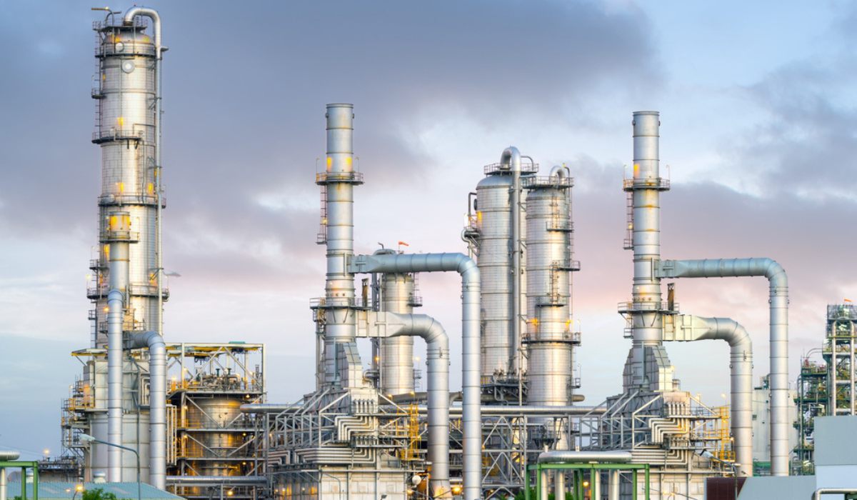 Planta industrial de gases